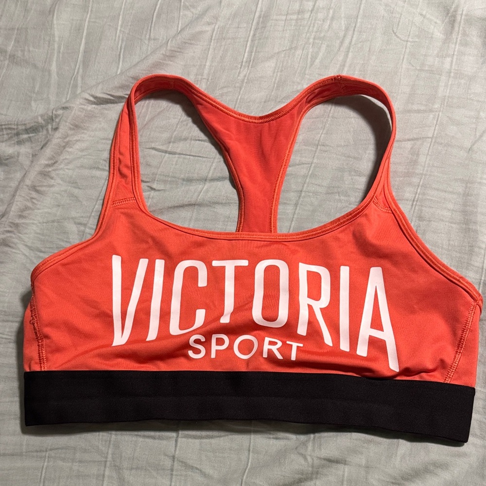 Women's VS SPORT Orange Sports Bra